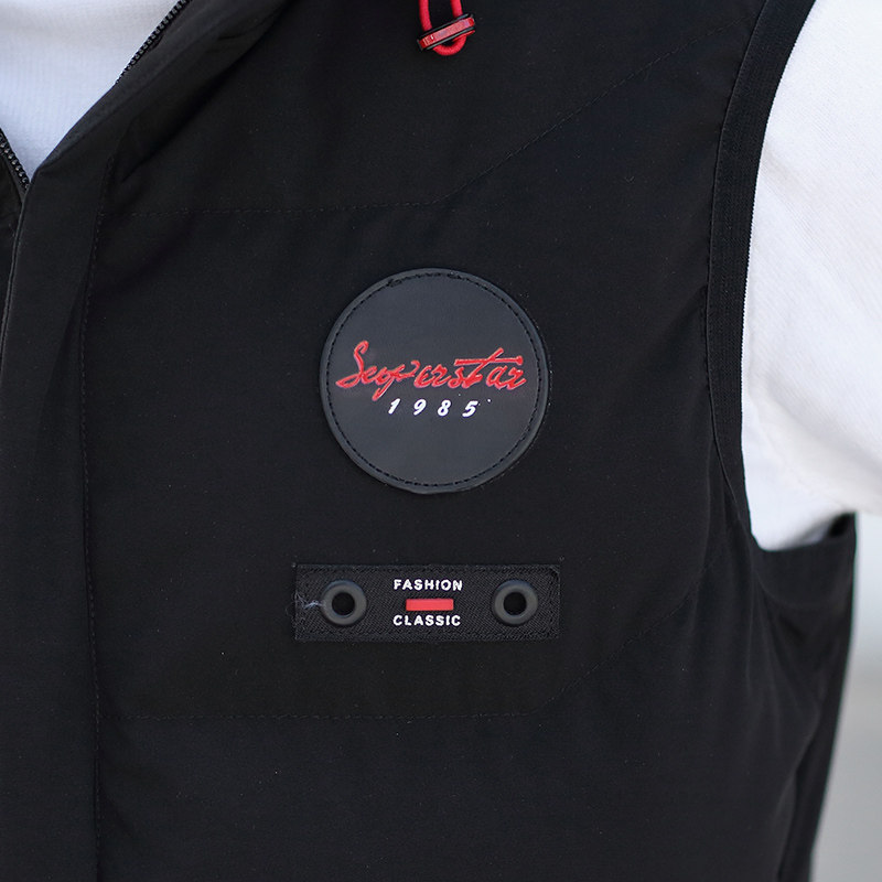 秋冬季男马甲潮流羽绒棉服修身保暖休闲外套马夹青少年学生外套帅