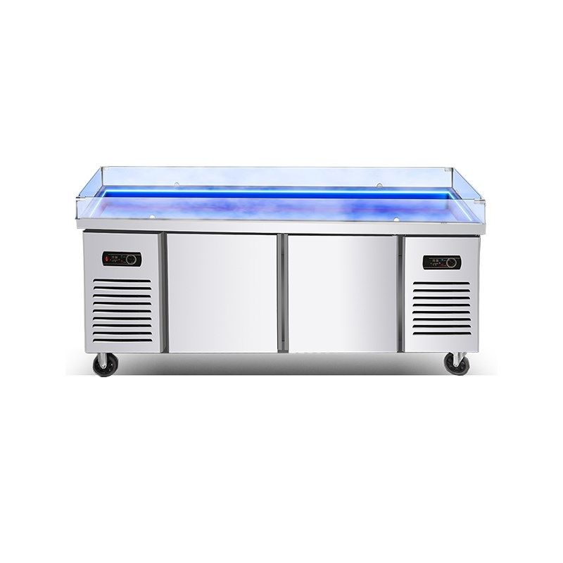 海鲜冰台冷藏展示柜点菜柜卧式保鲜柜商用超市冰鲜台自助餐冷冻柜,商业/办公家具,冷藏展示柜,淘宝优惠券,粉丝福利购,淘宝优惠卷