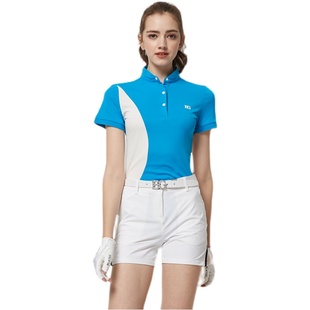 女修身 配小挂包女裤 显瘦女士球裤 户外运动球裤 夏季 BG高尔夫短裤