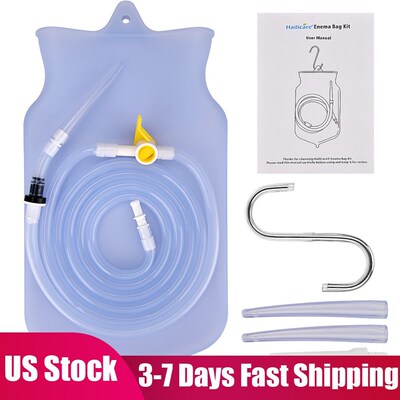 Enema Heat Preservation Coffee Enema Bag Reusable Silicone