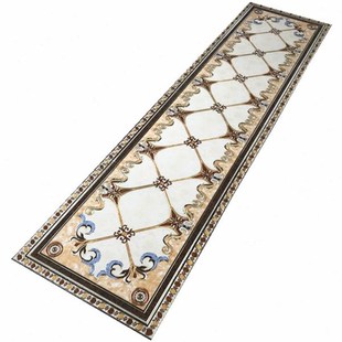 拼花瓷砖欧式客厅地板砖800x800拼花图入户过道走廊抛晶拼花地砖