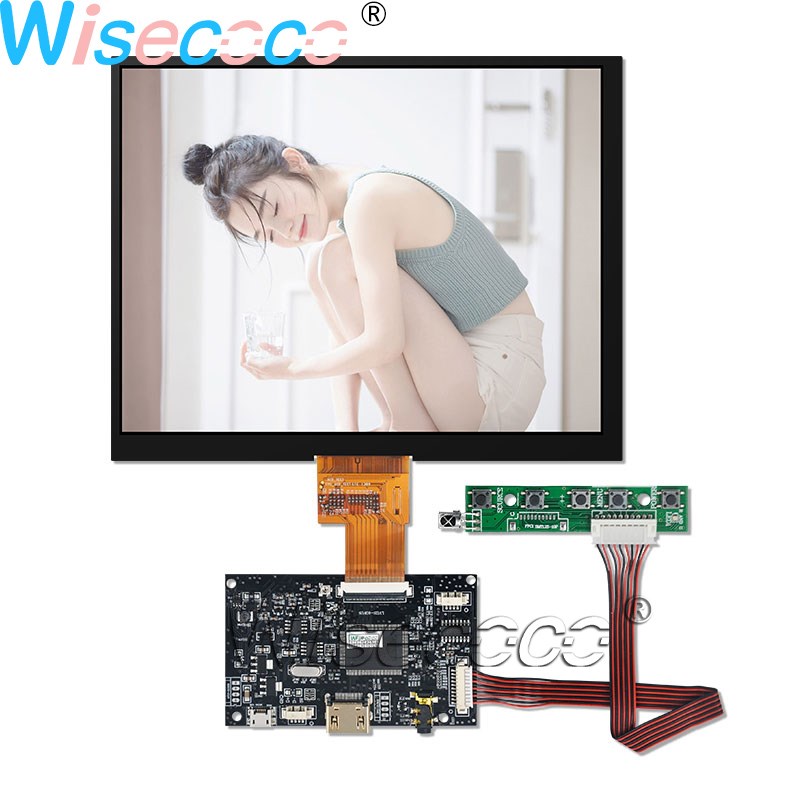 8 Inch HJ080IA-01E LCD Screen Module IPS Display With HDMI L