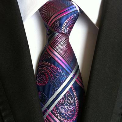 推荐Necktie Tie Classic Silk  Woven JACQUARD Men's Neck Ties