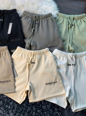 现货Essentials Shorts Est Summer Gym Shorts Men TSweatpants
