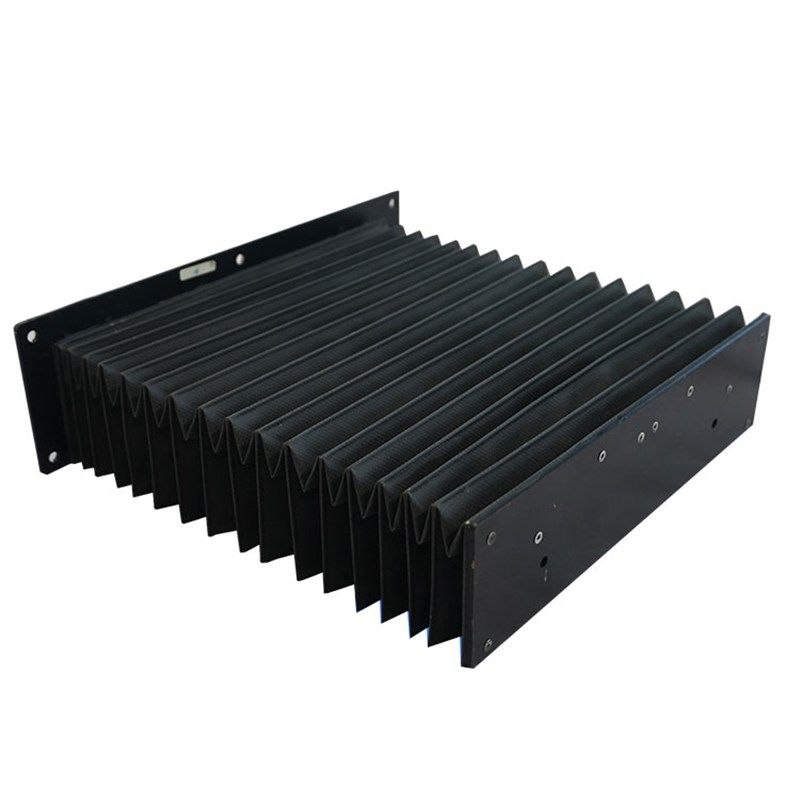 风琴防护罩伸缩机床导轨防尘罩一字型防护帘防火阻燃伸缩式保护套