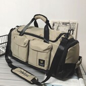 双肩旅行包女超大容量手提短途轻便行李袋干湿分离健身背包男外出