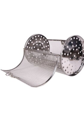 Stainless Steel 304 Grill Cage Air Fryer Pan Accessories Ove