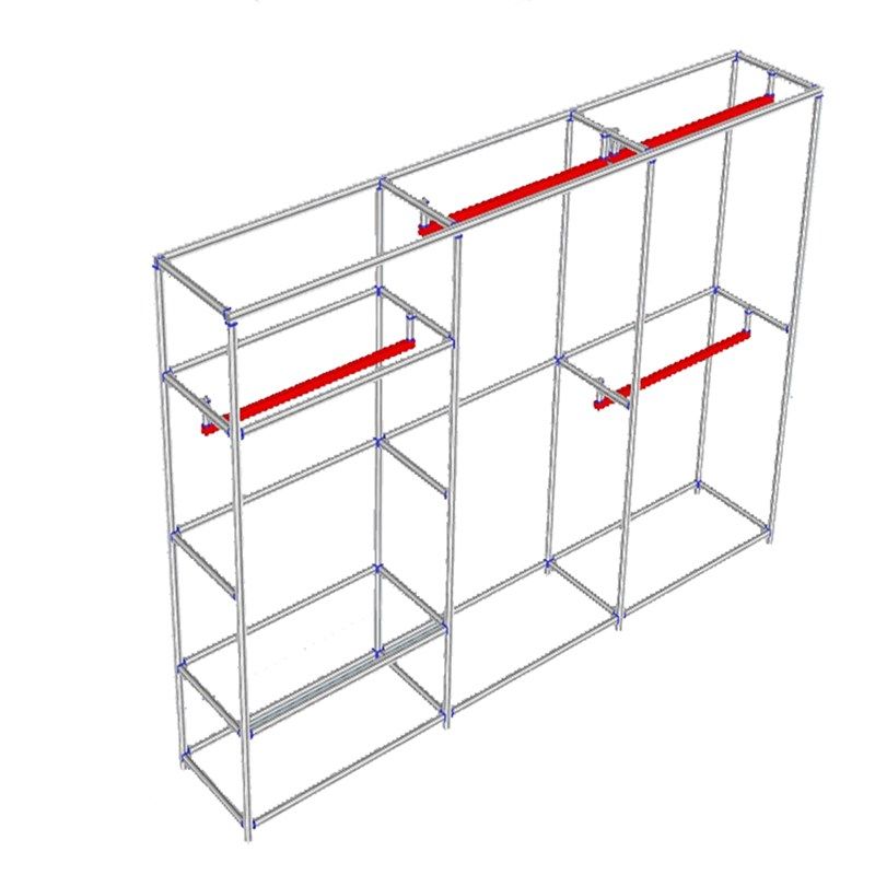 铝型材定制设计出图铝型材衣柜置物架立体图纸设计图纸专拍,商务/设计服务,设计素材/源文件,淘宝优惠券,粉丝福利购,淘宝优惠卷