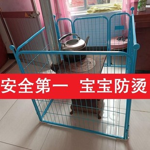 家用取暖炉柴火子罩炉炉防烫火室内护栏网烤火炉农村围栏防护防烫