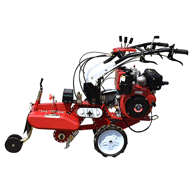 新款开沟培土机汽k油柴油田园管理手扶大葱开沟农用小型四驱微耕