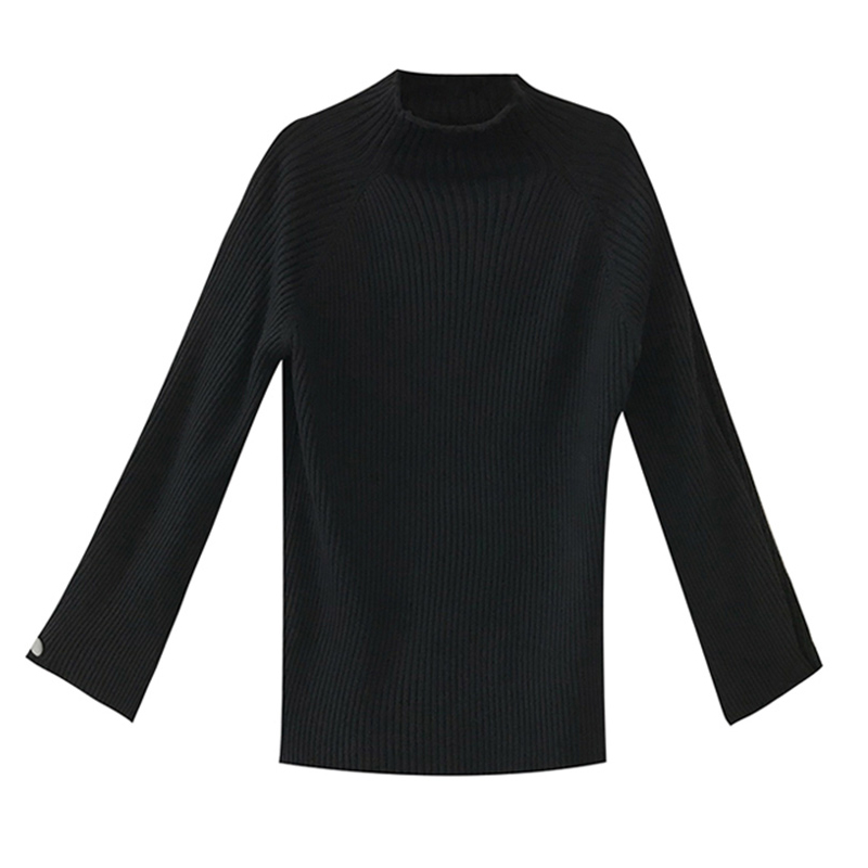 设计感哺乳衣服秋冬季外出时尚y辣妈款半高领加厚毛衣哺乳装上衣