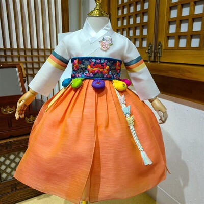 生日腰绳男女宝宝儿童韩服腰带装饰腰带(是腰带的价格)H-P11602