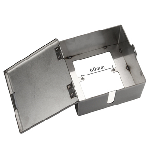 室外防水插座盒86型防水防溅盒带锁防盗电插座盒不U锈钢墙壁插座