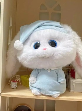 fictus兔老大玩n偶毛绒玩具爱宠大机密公仔可爱兔子娃娃生日礼物