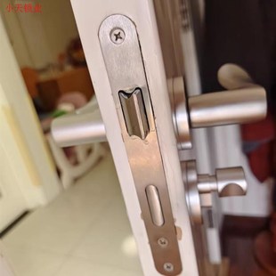 房门卧室内执手5845静音锁具室内门锁芯磁性自吸锁体5058系列轴.