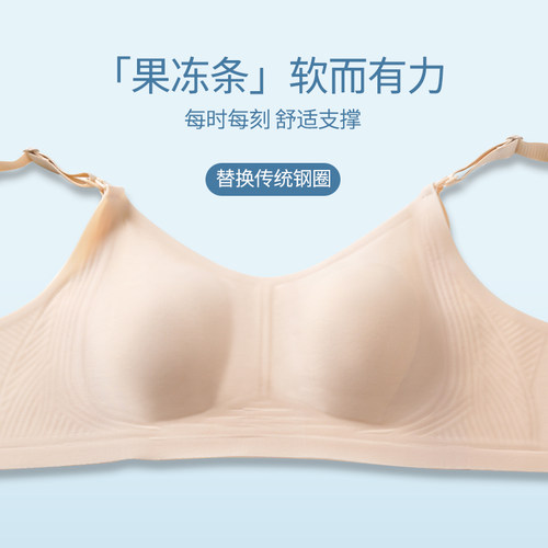 孕妇哺乳内衣夏季薄款怀孕期专用浦防下垂聚拢产T喂奶大胸显小胸