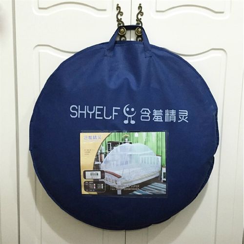 上下床蚊帐蒙古包免安装三开门儿童上下铺高低子母床1.2米1.35m床