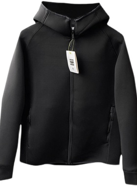 感受空气层!试衣间男士秋冬连帽开衫卫衣+束脚运动卫裤套装10801