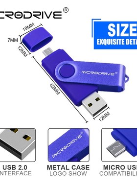 Multifunctional OTG 3 IN 1 type-c SB Flash Drive pendrive 12