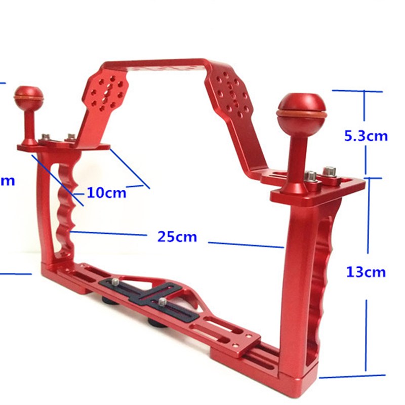 TG5/TG6/RX100多功能潜水相机架gopro支架 适用所有防水壳支架
