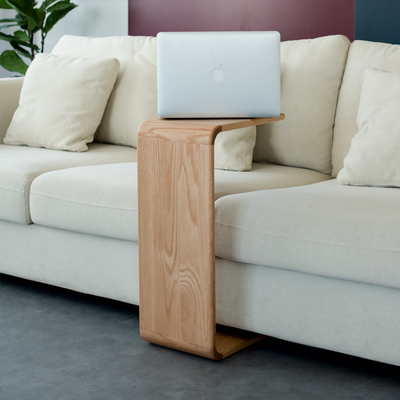 弄居 ∣ 北欧小户型创意角几客厅沙发实木边几多功能原木床头桌子