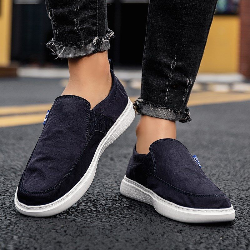 夏季雨伞布鞋男士冰丝一脚蹬速干透气超轻便潮流软底休闲男鞋夏款,流行男鞋,布鞋,淘宝优惠券,粉丝福利购,淘宝优惠卷