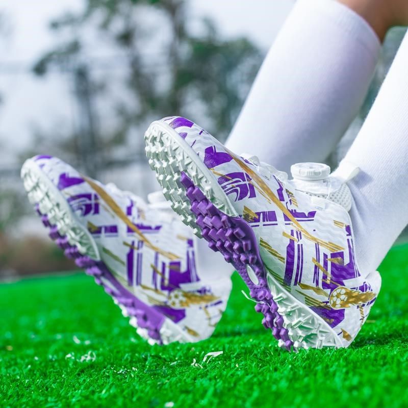 儿童足球鞋男童小学生TF碎钉训练鞋5岁小孩6女娃初学者10大童