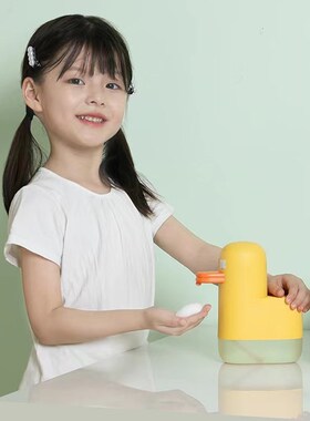 二代洗手鸭自动洗手液机感应智能可爱儿童抑菌电动泡泡皂液泡沫机