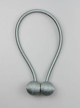 1Pc Pearl Magnetic  Curtain Tie Rope Backs Holdbacks Buckle