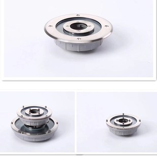 led户外防水超薄涌泉灯埋地喷泉灯庭院七彩K变色24v鱼池景观水底