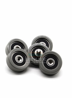 米思米型硅胶/聚氨外螺纹耐磨轴承 制电性 防静电聚氨酯W轴承UMBD