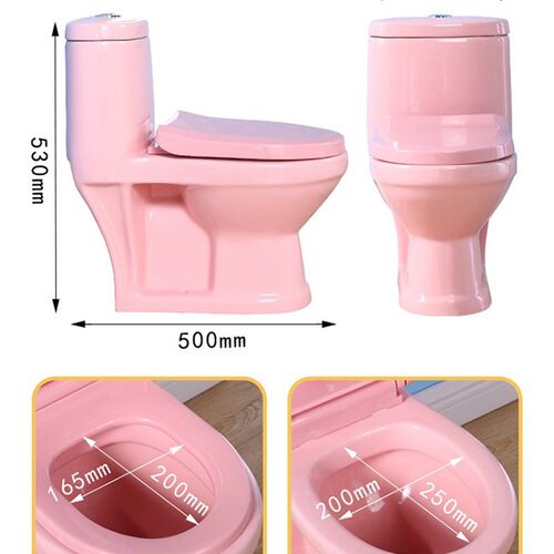 幼儿园彩色陶瓷马桶儿童坐便器小孩座便器工程宝宝卡通小号大便器