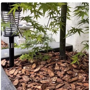 打磨松树皮造景园林有机覆盖物花池树穴花园庭院碎干树皮松鳞铺面