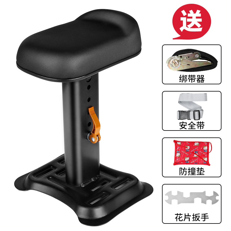 小众高货雅迪电动车儿童坐椅前置坐凳宝宝安全电瓶车座椅可拆卸电