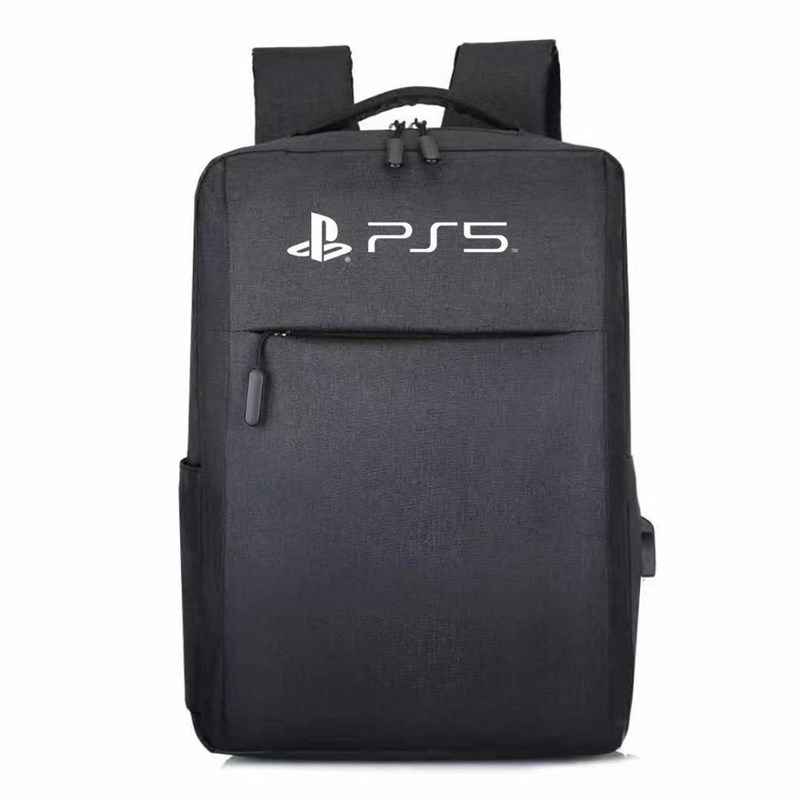 For PS5 Game Sytem Backpack Canvas Carry Bags Case Protecti