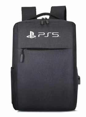 For PS5 Game Sytem Backpack Canvas Carry Bags Case Protecti