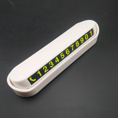 Car temporary parking card telephone number card board for C