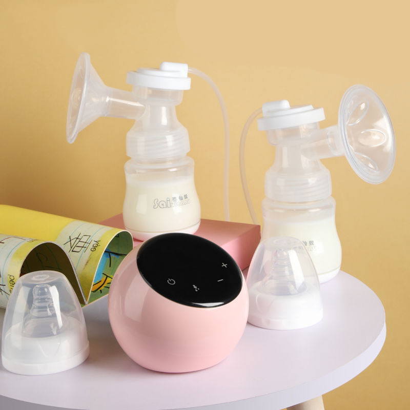 推荐Double Bilateral Electric Breast Pump Milker Suction Lar