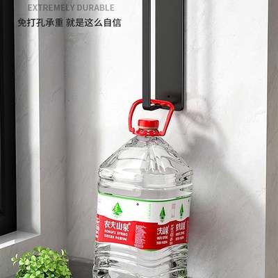 速发厨房纸巾架子免打孔纸挂架橱柜保鲜膜抹R布收纳卷筒纸支架