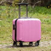 定做LOGO16寸行李箱女小号拉杆旅行箱万向轮18寸迷你登机箱皮箱男