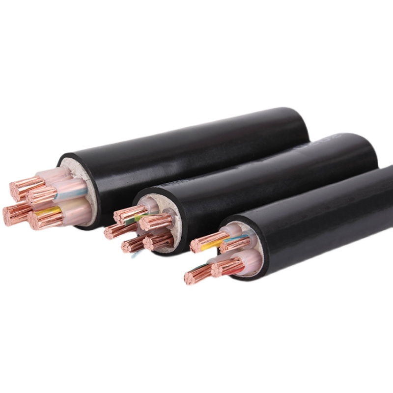 国标YJV铜芯阻燃电缆2 3 4 5芯10 16 25 3N5 50平方三相四线电缆