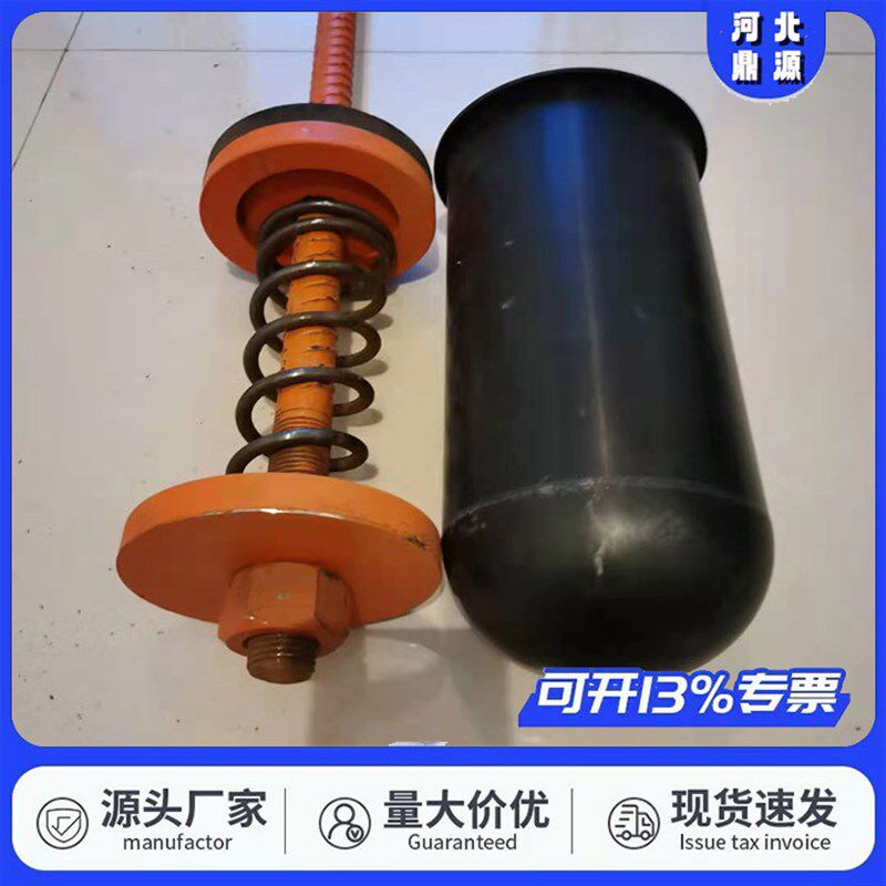 鼎源桥梁防落梁装置纵向抗拉杆抗震缓冲连杆q235精轧螺纹双头栓锚