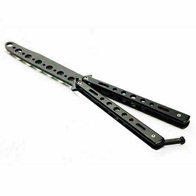 2020 Butterfly Balisong Trainer Knife Training Dull Tool Bla