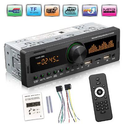 新品1Din Car Radio Multimedia  Handsfree MP3 Player FM AM Au