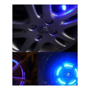 Accessories tire 4pcs cars decoration Bike light Auto wheel