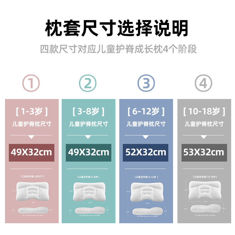 现货美国aHoag原装儿童枕头套单人整套宝宝纯棉小枕头套枕芯套全