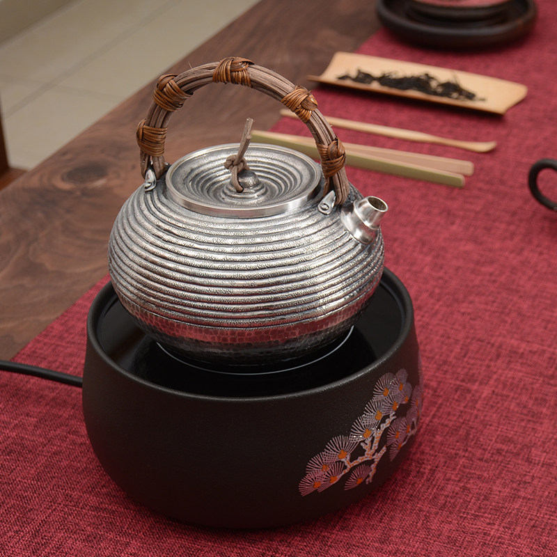 电陶炉煮茶炉家用煮茶烧水铁壶银壶静音无辐射电陶炉