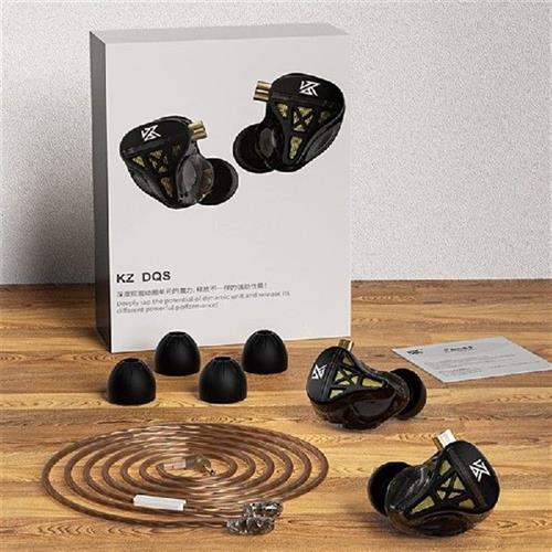 速发KZDQS In Ear Earphone Dynamic Monitor Earbud HIFI Sport