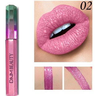 Pearl Diamond Glitter Gloss Liquid 速发Metal Lipstick Lip