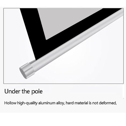 Thinyou Projector Screen 60 inch 169 Matte Gray Fabric Fibe